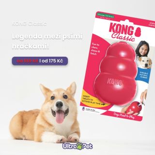 Hledáte hračku, která zabaví vašeho pejska na dlouhé hodiny a zároveň prospívá jeho zdraví? 👉 KONG Classic je vyroben z...